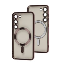 Чохол для Samsung Galaxy S23 (S911) Berlia MagSafe burgundy