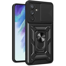 Чохол Samsung Galaxy A14 Serge Ring Armor ударостійкий чорний