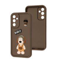 Чохол для Samsung Galaxy A34 (A346) Pretty Things brown / baby