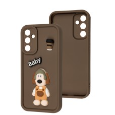 Чохол для Samsung Galaxy A34 (A346) Pretty Things brown / baby