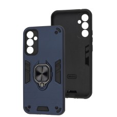Чохол для Samsung Galaxy A34 (A346) 5G Military Armor Ring blue