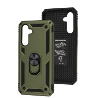 Чохол для Samsung Galaxy A54 (A546) Serge Ring ударостійкий army green