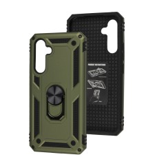 Чохол для Samsung Galaxy A54 (A546) Serge Ring ударостійкий army green