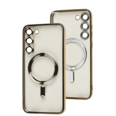 Чохол Samsung Galaxy S23 + Berlia MagSafe gold
