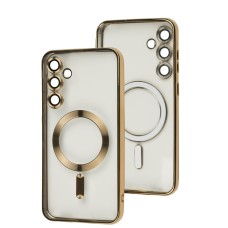 Чохол для Samsung Galaxy S24+ WAVE Metal Color MagSafe gold