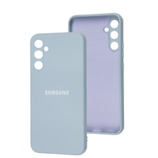 Чохол для Samsung Galaxy A34 5G Full camera блакитний / lilac blue