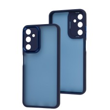 Чохол для Samsung Galaxy A05S (A057) Luxury Metal Lens синій