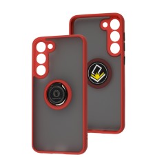 Чохол Samsung Galaxy S23+ LikGus Edging Ring червоний