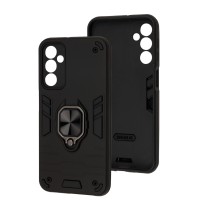 Чохол для Samsung Galaxy A24 (A245) Military Armor Ring black