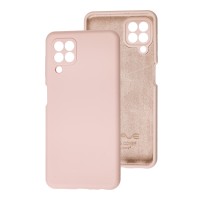 Чохол Samsung Galaxy A22 (A225) Wave camera Full pink sand