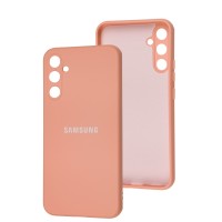 Чохол Samsung Galaxy A34 5G Full camera рожевий / peach