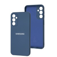 Чохол Samsung Galaxy A24 (A245) Silicone Full camera navy blue