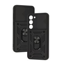 Чохол для Samsung Galaxy S23+ (S916) Serge Ring Armor ударостійкий чорний