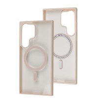 Чохол Samsung Galaxy S23 Ultra Berlia Color MagSafe pink