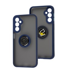 Чохол Samsung Galaxy S23+ LikGus Edging Ring синій