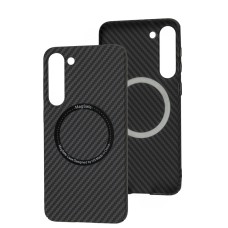Чохол Samsung Galaxy S23+ Wave Carbon MagSafe black