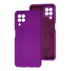 Чохол Samsung Galaxy A22 (A225) Wave camera Full purple