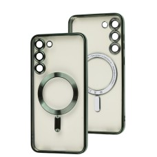 Чохол Samsung Galaxy S23 + Berlia MagSafe green