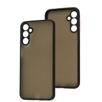 Чохол Samsung Galaxy M14 (M146) LikGus Totu camera protect чорний / червоний