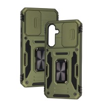 Чохол для Samsung Galaxy A54 (A546) Camshield Army Ring army green