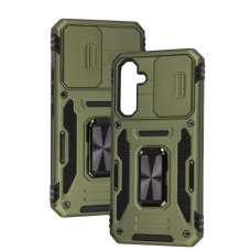Чохол для Samsung Galaxy A54 (A546) Camshield Army Ring army green