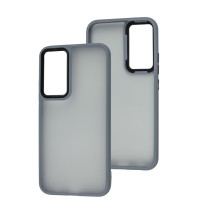 Чохол Samsung Galaxy A34 (A346) Lyon Frosted sierra blue