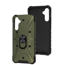 Чохол Samsung Galaxy A34 (A346) Pathfinder ring ударостійкий зелений / arm green