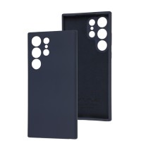 Чохол Samsung Galaxy S23 Ultra Wave camera Full midnight blue