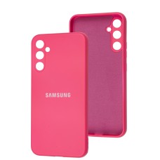 Чохол Samsung Galaxy A34 5G Full camera рожевий / barbie pink