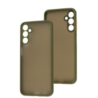 Чохол Samsung Galaxy M14 (M146) LikGus Totu camera protect хакі
