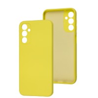 Чохол Samsung Galaxy A14 Silicone Full camera жовтий