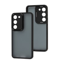 Чохол для Samsung Galaxy S23 Luxury Metal Lens чорний