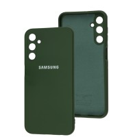 Чохол Samsung Galaxy A24 (A245) Full camera dark green