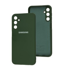 Чохол Samsung Galaxy A24 (A245) Full camera dark green