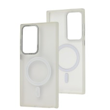 Чохол Samsung Galaxy S23 Ultra Lyon Frosted MagSafe white