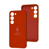 Чохол для Samsung Galaxy S23 Full Premium Тризуб червоний