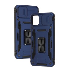 Чохол для Samsung Galaxy A05 (A055) Camshield Army Ring navy