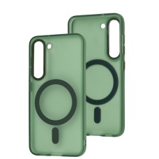 Чохол Samsung Galaxy S23 Lyon Frosted MagSafe green