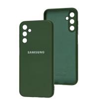 Чохол Samsung Galaxy M14 (M146) Full camera зелений / dark green