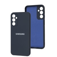 Чохол Samsung Galaxy A24 (A245) Silicone Full camera midnight blue