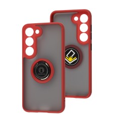 Чохол Samsung Galaxy S23 LikGus Edging Ring червоний