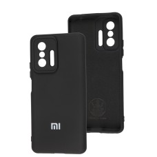 Чохол Xiaomi 11T / 11T Pro Silicone Full camera чорний