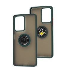 Чохол Xiaomi 11T / 11T Pro LikGus Edging Ring оливковий