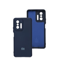 Чохол Xiaomi Mi 11T / 11T Pro Silicone Full camera синій / midnight blue