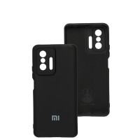 Чохол Xiaomi Mi 11T / 11T Pro Silicone Full camera чорний