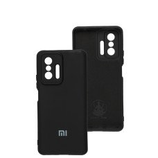 Чохол Xiaomi Mi 11T / 11T Pro Silicone Full camera чорний