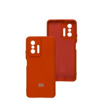 Чохол для Xiaomi Mi 11T / 11T Pro Silicone Full camera червоний