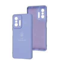 Чохол для Xiaomi 11T / 11T Pro Full Premium Тризуб бузковий / dasheen