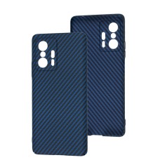 Чохол для Xiaomi 11T / 11T Pro Carbon New blue