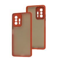 Чохол Xiaomi 11T / 11T Pro LikGus Totu camera protect червоний